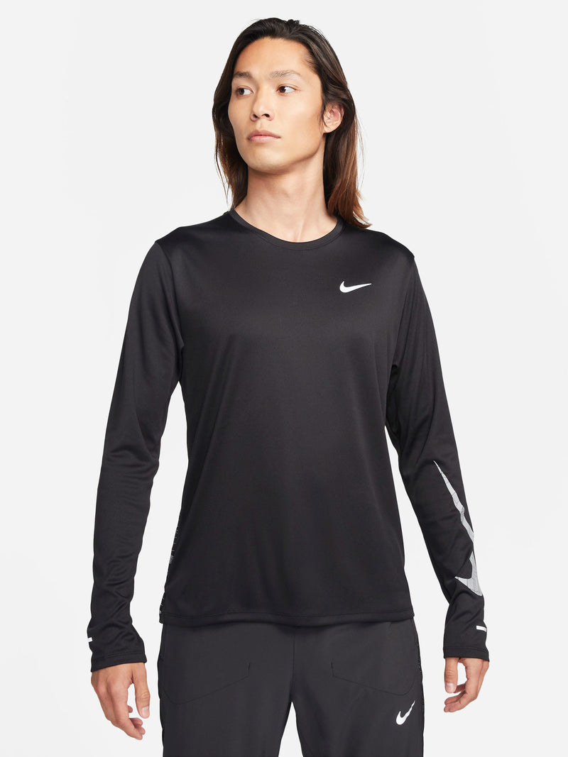 Αθλητική μπλούζα Nike Miller DRI-FIT