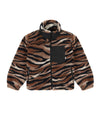 Μπουφάν sherpa με animal print