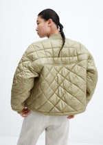 Cropped μπουφάν puffer