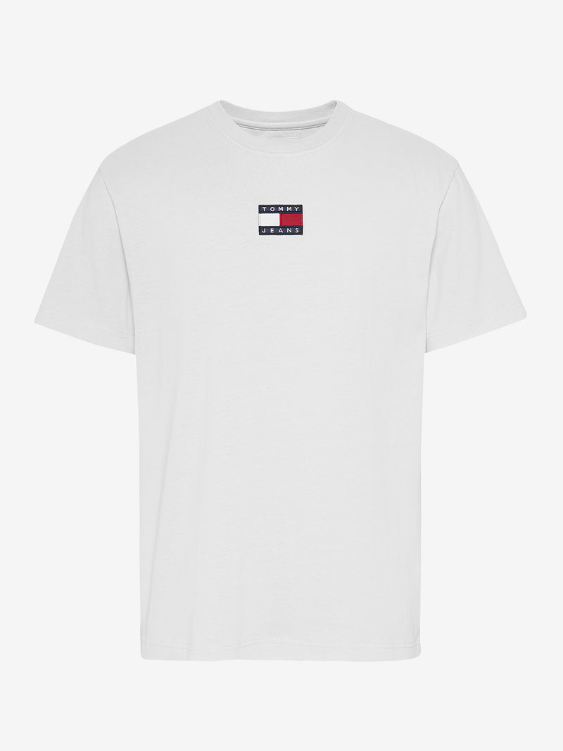 T-shirt με badge λογότυπο